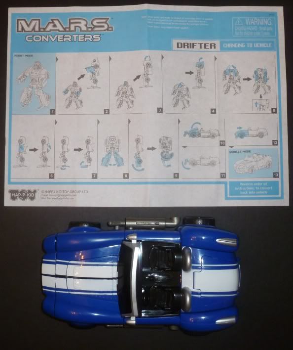 Michael The Researcher Drifter Transforming Action Figure From The M.A